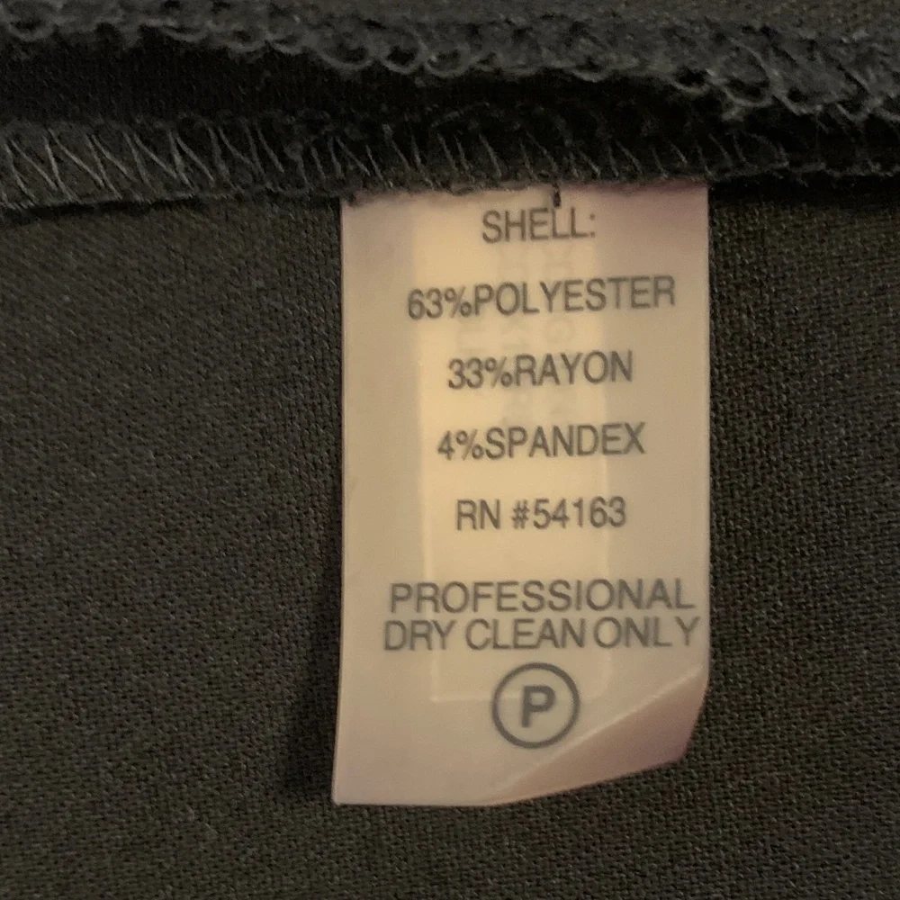 Calvin Klein Black Sleeveless Dress with Belt - Picture 14 of 14